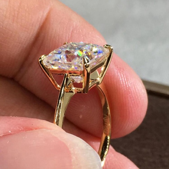 BRIDAL WEDDING RING SIZE 7 - Picture 3 of 4